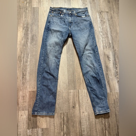 Levi's 505 Regular Fit Jeans Size W34L34 Classic Vintage Denim men pants
